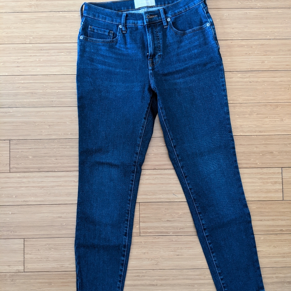Everlane mid-rise ankle skinny jeans